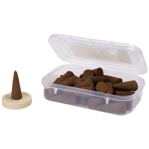 SWAHA Dhoop Cones - Long-Lasting Fragrance, Calms The Mind, 30 pcs 