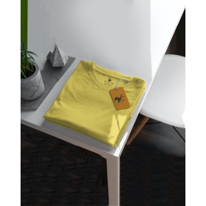 Men's Pile Yellow T-Shirt S