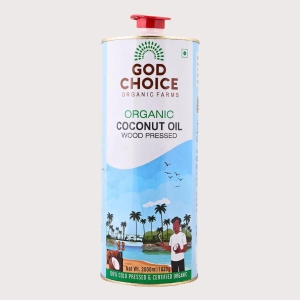 Organic Coconut Oil | Wood pressed | Single-Filtered-2L Tin