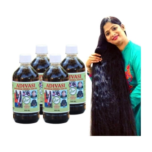 ADIVASI Anti Hair Fall Bhringraj Oil 400 ml ( Pack of 4 )