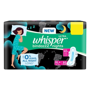 CVB Whisper Ultra Bindazzz Nights Xl 317Mm 30Pads