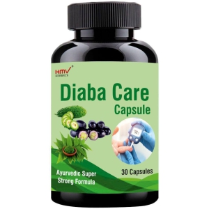 HMV Herbals Diaba Care- Herbal Diabetes Control Capsule 30 no.s Pack Of 1