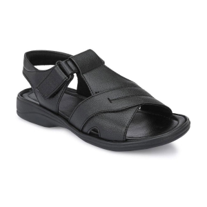 Leeport - Black Mens Sandals - None