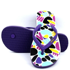 TwistedGeo Violet Flip-Flops (Women)