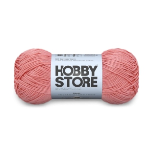 DK Mercerised Cotton Yarn by Hobby Store - Blush - 305