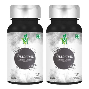 Charcoal Activated Veg. Capsules Pack of 2 - 60's