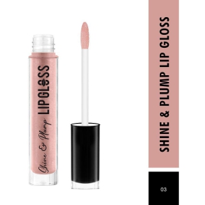Swiss Beauty Shine & Plump Lipgloss Lip Gloss Liquid French Rose Pink 4 mL