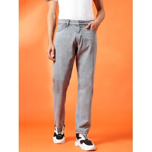 BWOLVES Men''s Clean Look Heavy Fade Cotton Jeans: Effortless Style in Light Shade Heavy Fade Grey-38