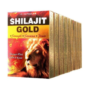 Cackle's Herbal Shilajit Gold 10x10=100 Capsule 100 no.s