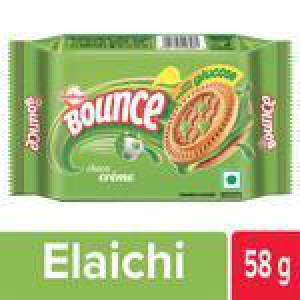 Sunfeast Bounce Creme Biscuits - Elaichi, 58 G Pouch