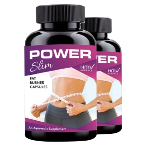 HMV Herbals Power Slim Fat Burner Herbal Capsule 60 no.s Pack Of 2