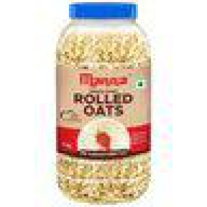 Manna Rolled Oats - Gluten Free, Old Fashioned, Diabetic Friendly, 100% Wholegrain, 1 kg