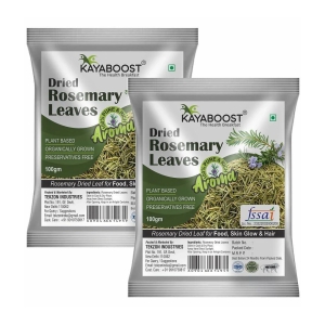 KAYABOOST Rosemary Dried Leaves for Food, Tea and Hair, Pack of 2 (200 g)