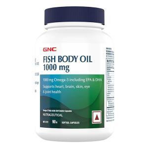 GNC Fish Body Oil  Softgel  1000mg 1x90