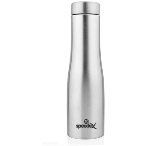 Speedex Fridge Water Bottle with Steel Cap Silver 1000 mL Steel Fridge Bottle set of 1 - Silver