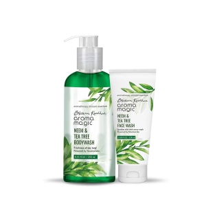 Anti Pimple Body Wash & Face Wash Combo-Neem & Tea Tree