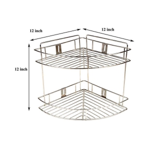 Gehwara Stainless Steel Corner Shelf