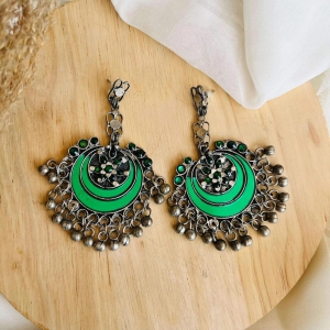 oxidized-misha-chandbali-green