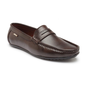 Action - Brown Men's Mocassin Formal Shoes - None