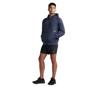 2XU Motion Hoodie-India Ink/White / S