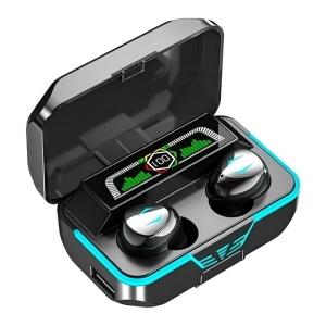 VERONIC RGB GAMO Bluetooth True Wireless (TWS) In Ear 30 Hours Playback Powerfull bass,Fast charging IPX4(Splash & Sweat Proof) Black