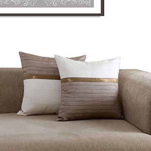 set-of-2-pcs-white-brown-solid-cushion-cover-16x16