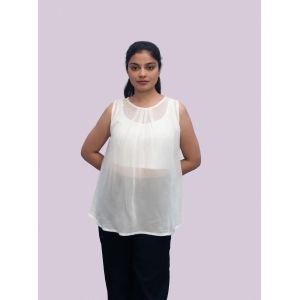 Light and Airy Chiffon Top-M