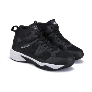 Bersache Sports Shoes Black Mens Sports Running Shoes - None