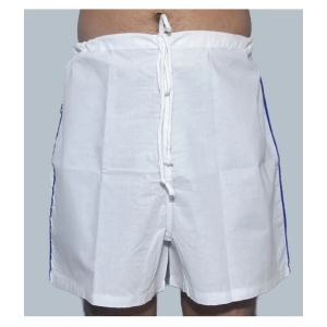 DESHBANDHU DBK - White Cotton Mens Boy Shorts ( Pack of 1 ) - None