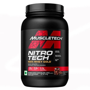 Muscletech Nitro Tech 100% Whey Gold-1.81KG / Double Rich Chocolate