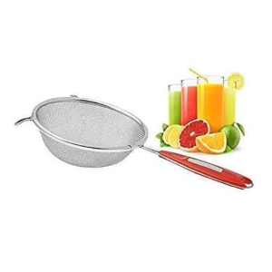 NURAT Stainless Steel Soup and Juice Strainer, Silver(16cm)