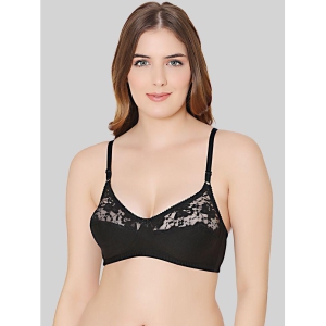 Bodycare Black Cotton Blend Non Padded Womens Everyday Bra ( Pack of 1 ) - None