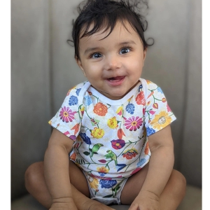 Baby Onesie | Half Sleeve Bodysuit | Phool-0-3 months