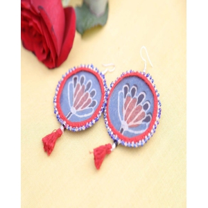 lotus-round-beaded-earring