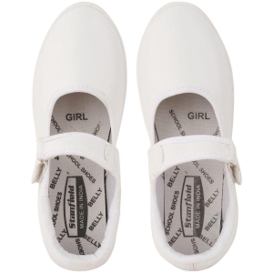 Stanfield - White Girls School Shoes ( 1 Pair ) - None