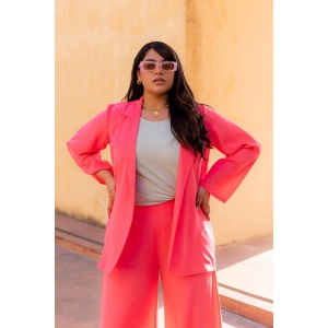 Samantha - Girl Boss Blazer (Final Sale)-3XL / PINK