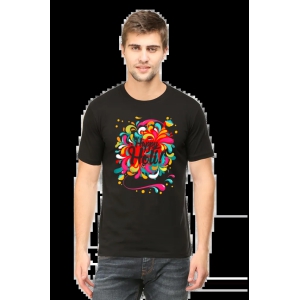 Holi Fiesta: Splashes of Joy-Black / L