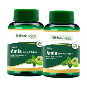 Herbal Canada Amla(100Tab) + Amla(100Tab) Tablet 200 no.s Pack Of 2