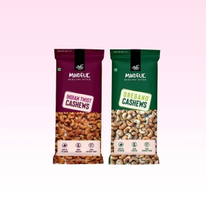 Indian twist cashew 50 g + Oregano Cashew 50 g