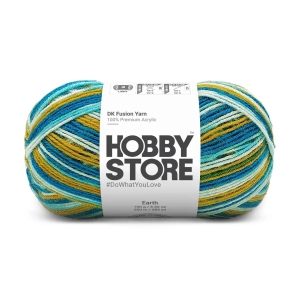 DK Fusion Yarn by Hobby Store -  Earth 7109