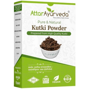 Attar Ayurveda Kutki Herb Powder 100 gm - For Liver support, Detox, Blood sugar management