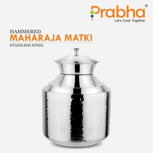 stainless-steel-water-storing-maharaja-hammered-matki-for-home-kitchen-5-litres