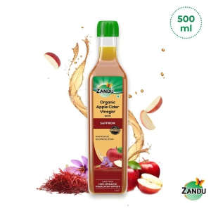 Organic Apple Cider Vinegar with Saffron (500ml)