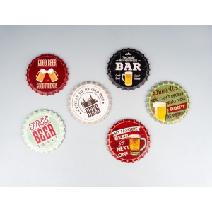 BEER COASTERS-SET OF 3