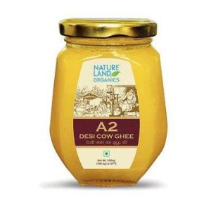 Natureland Organics Essential Groceries Combo - A2 Cow Ghee 350 ml, Groundnut Oil 1 L, Kabuli Chana/ Chickpea 1 Kg, Biryani Basmati Rice 1 Kg & Cumin 250 gm