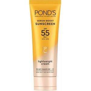 PONDs Serum boost Sunscreen cream  SPF SPF 55  50 g