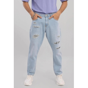 Boozy Ice Blue Baggy Fit Jeans