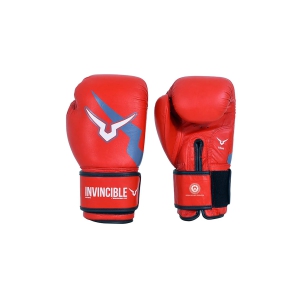 Invincible Extreme Competition Boxing Gloves Approved by IABF-Red / 16 OZ