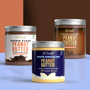 FitFeast Peanut Butter Combo - Pack of 3