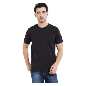 XYXX Cotton Black Solids T-Shirt - None